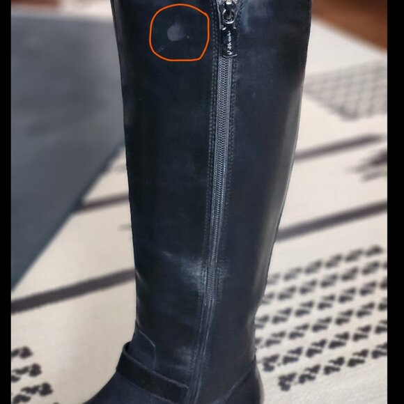 Blondo Boots Black Size 6.5 Waterproof Leather Riding Boots NEW no tags - Picture 14 of 16